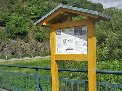 Infotafel Geopfad